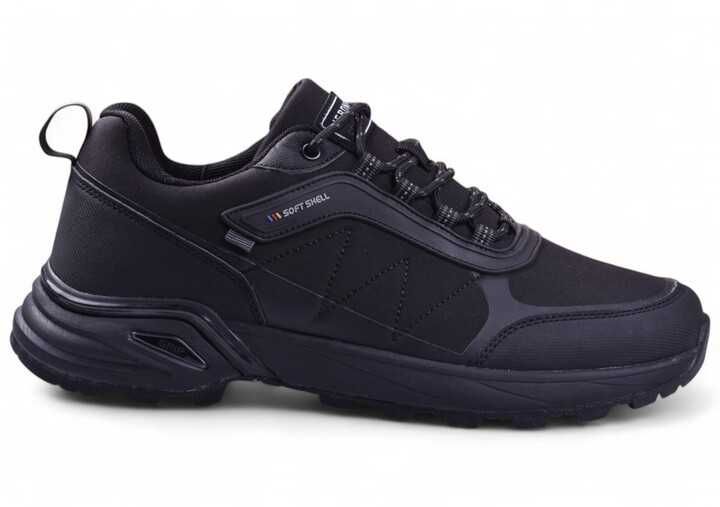 Buty Męskie Trekkingowe Vebone Softshell robocze czarne r.44 wys.24h