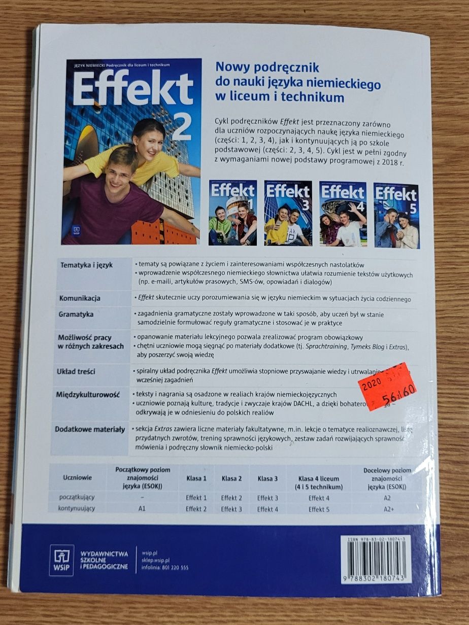 Efekt 2 Język niemiecki podręcznik