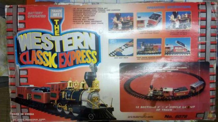 Train set Western Classic Express de 1991