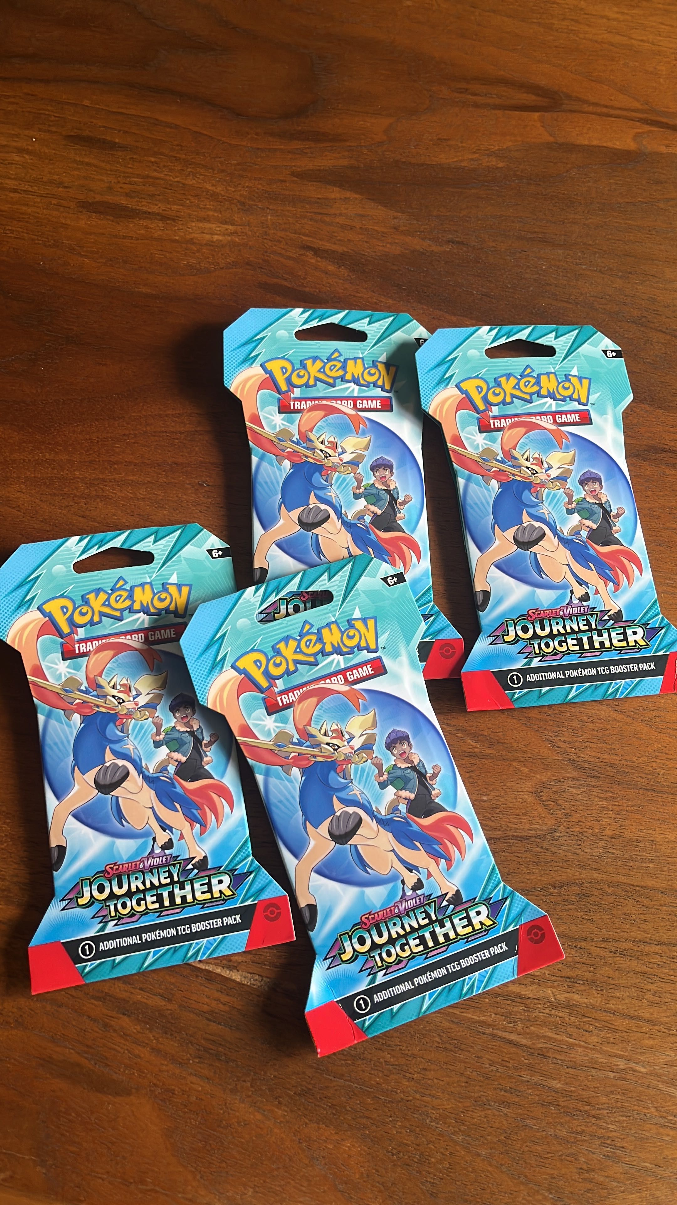 Pokémon “Journey Together” Sleeved Boosters