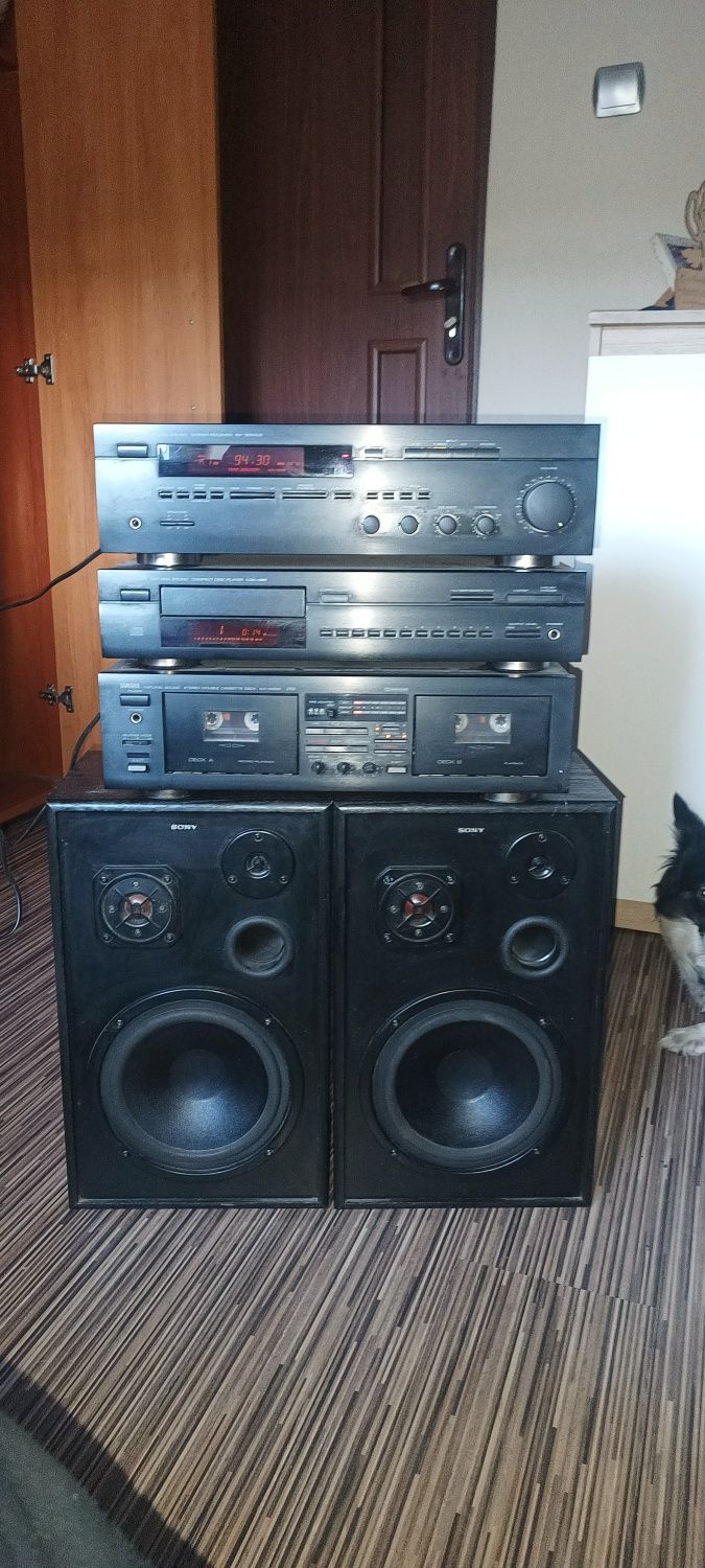 Zestaw Yamaha w bardzo dobrym stanie.