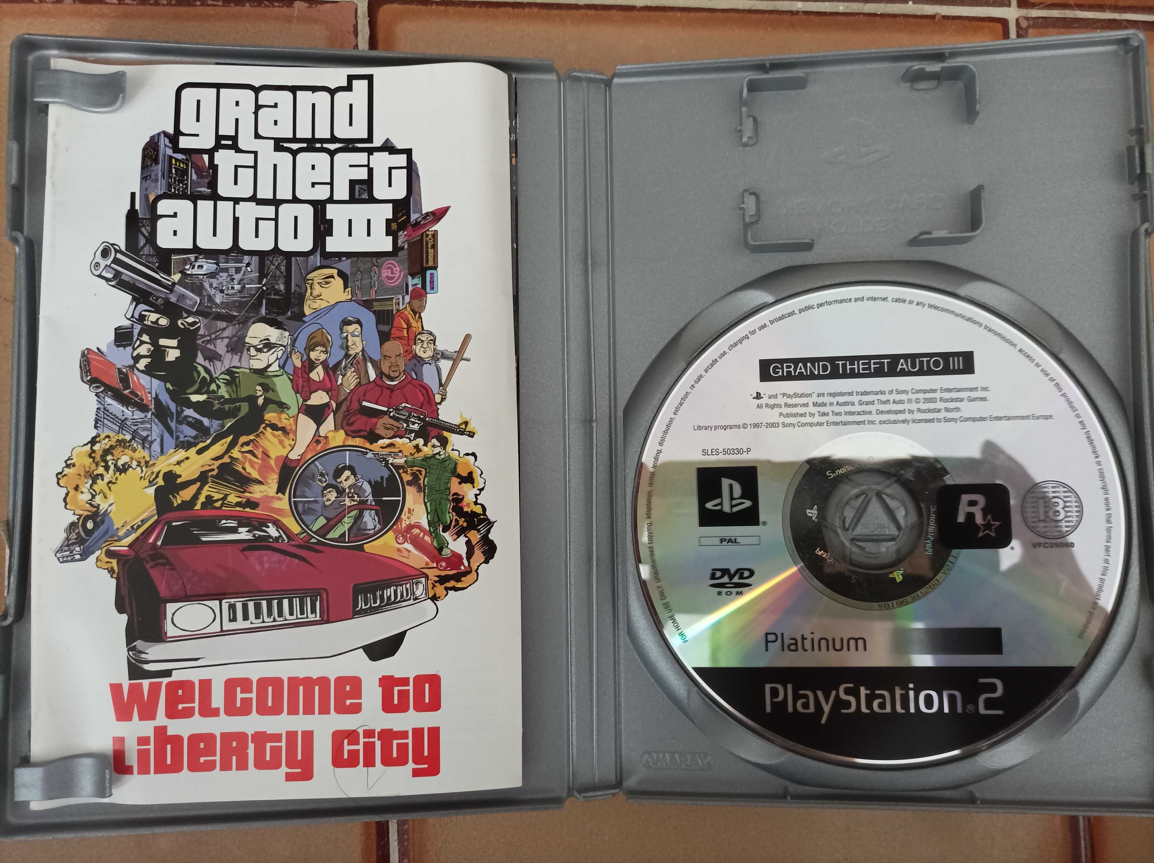 Jogos PlayStation 2 Ps2 Grand Theft Auto III