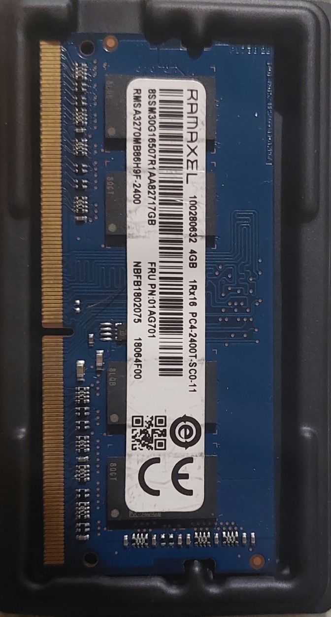Оперативна пам'ять ноутбук ddr4 4gb Оперативная память