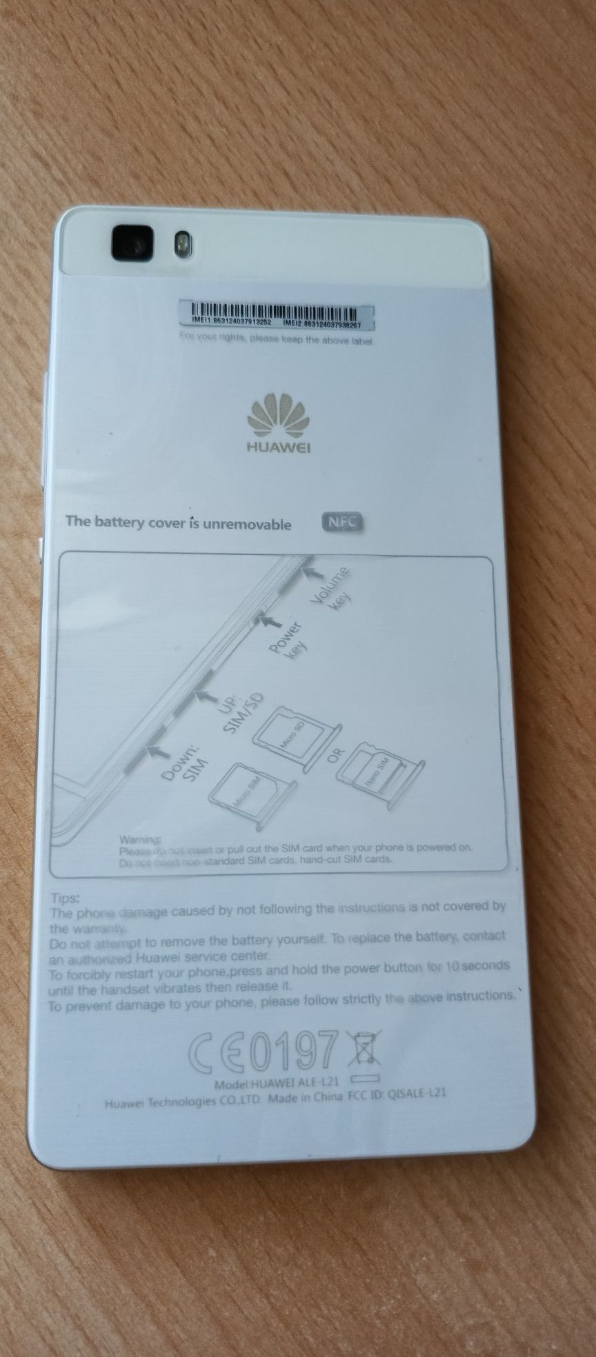 Huawei P8 lite   smartfon jak nowy