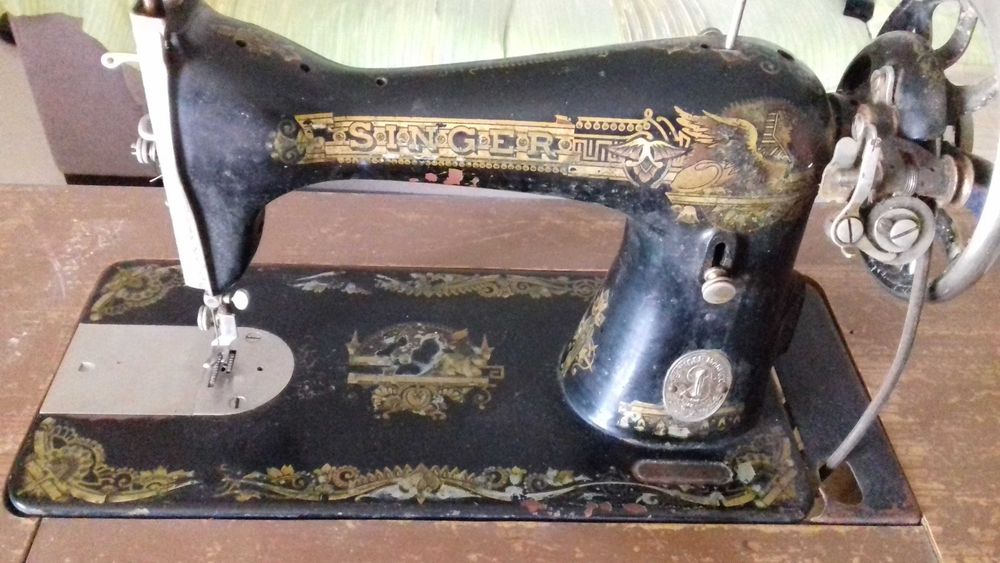 Máquina de Costura Singer Antiga Numerada