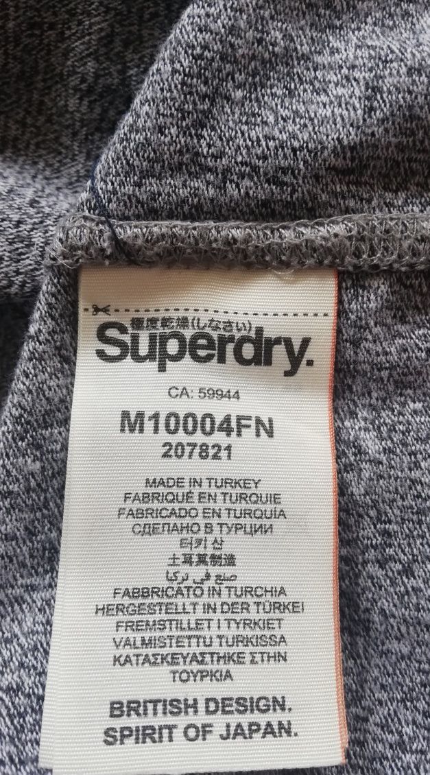 Superdry oryginalny męski t-shirt koszulka bluzka