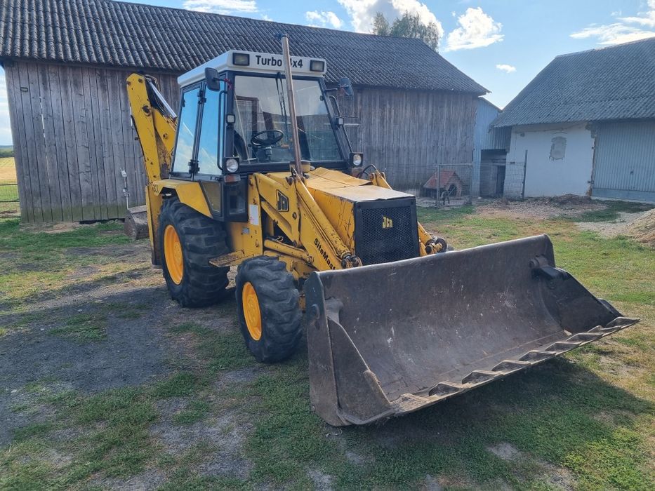 JCB 3CX 4x4 turbo teleskop Koparko ładowarka