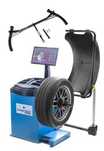 Wyważarka Automat CASTEX - 24"- 3 pomiary- laser- LED + AUTA/MOTOCYKLE