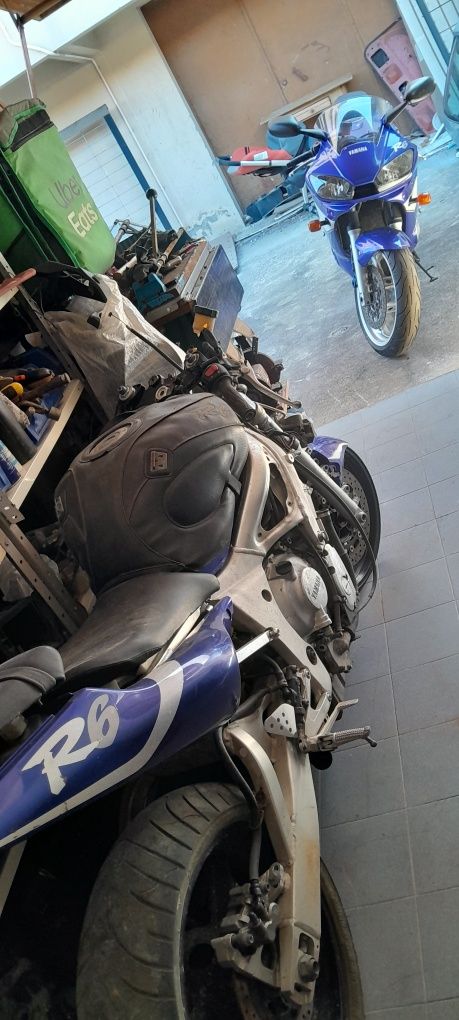 Peças Yamaha R6 Ano 2000