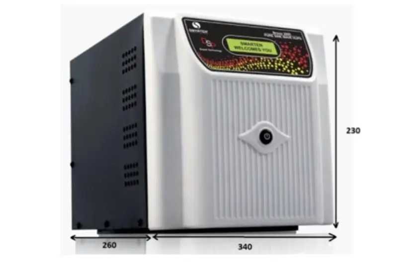 Инвертор 1500 синусоидальный SMARTEN Bravo 1500W,12В