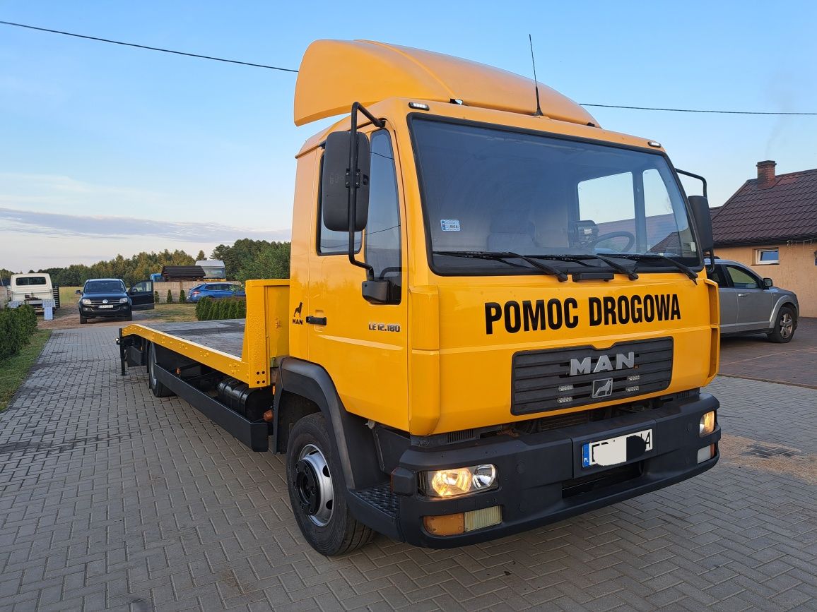 Man POMOC DROGOWA 2005r.   Specjalny Ładowność 7,3 tony