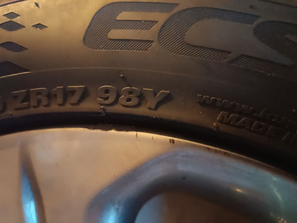 Oryginalne graphitowe grafitowe alufelgi Ford 17 cali 17" S-Max