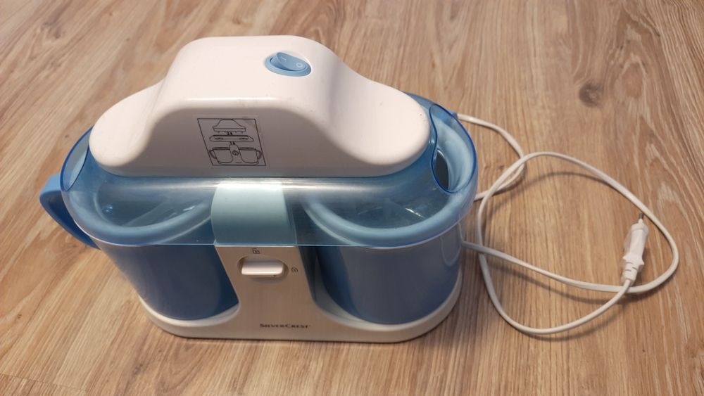 Maszyna do robienia lodów w domu, Silver Crest Duo Ice Cream Maker