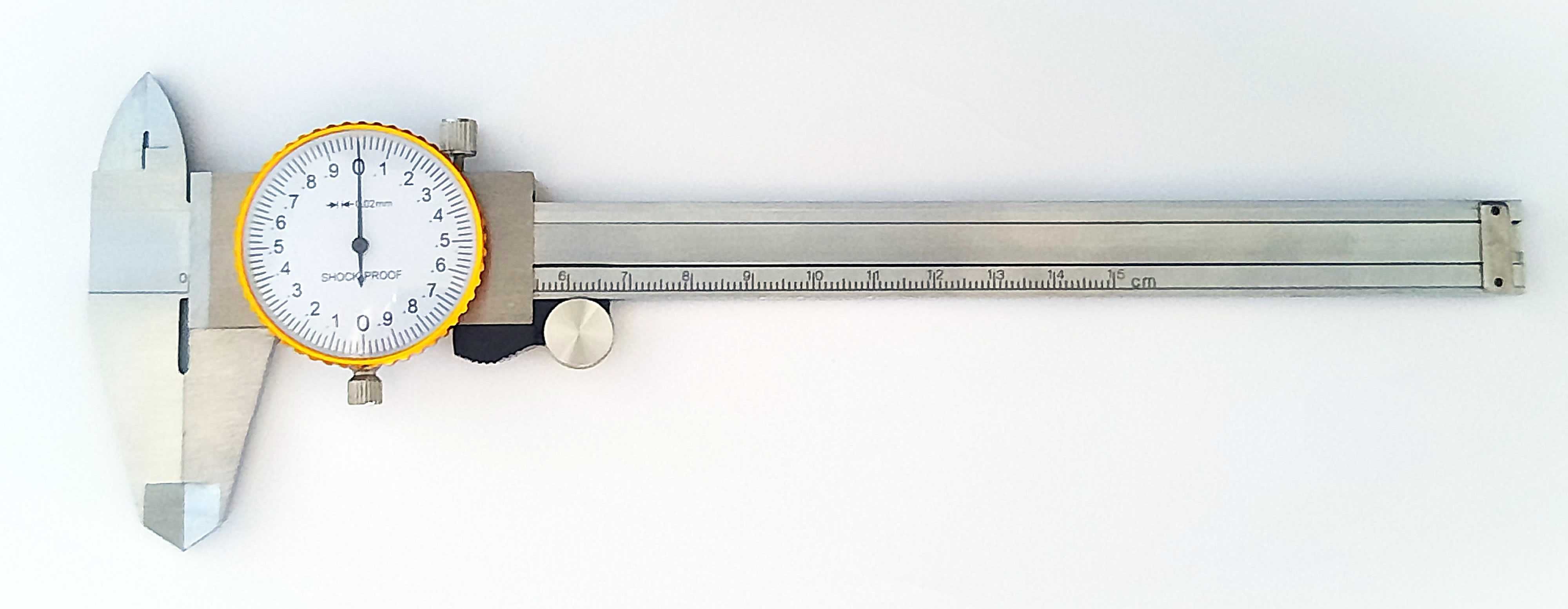 Suwmiarka zegarowa 150mm 0,02