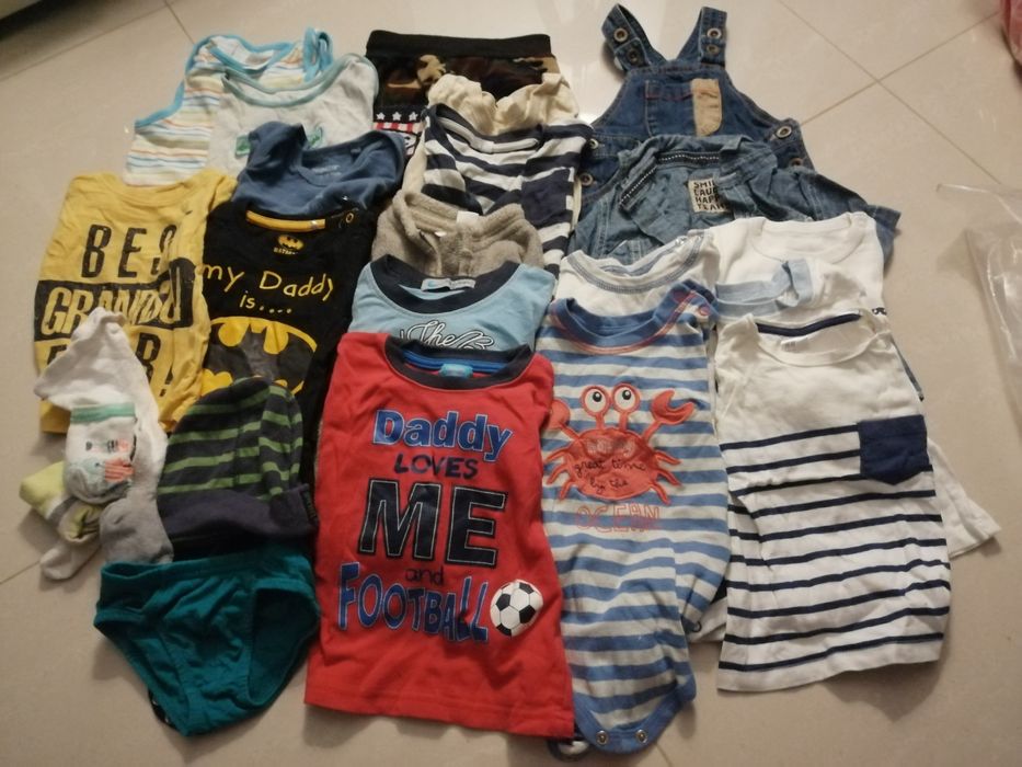 Rzeczy dla chłopca 68, 74, 80, 86, 92 spodnie koszula BATMAN