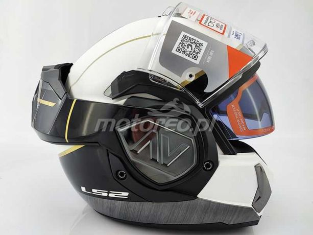 WYPRZEDAŻ Kask Szczękowy Blenda LS2 FF906 ADVANT Iron Jeans