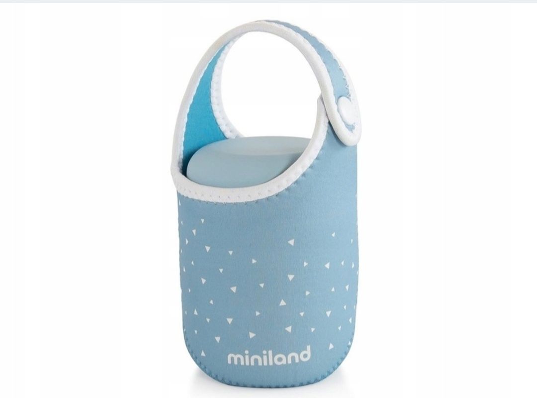 Termos Miniland Silky Food 0,28 l odcienie niebieskiego