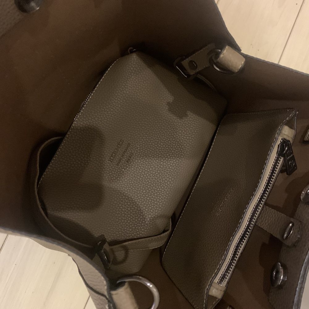 Torba NOWA ala Hermes czekoladowa 2w1