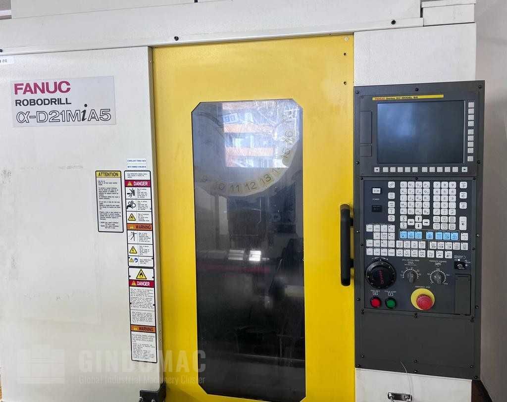 Centrum obróbcze Fanuc Robodrill D21MiA5 (2014)