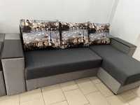 Кутовий диван "Візит", кутки, єврокнижка, дешеві ціни