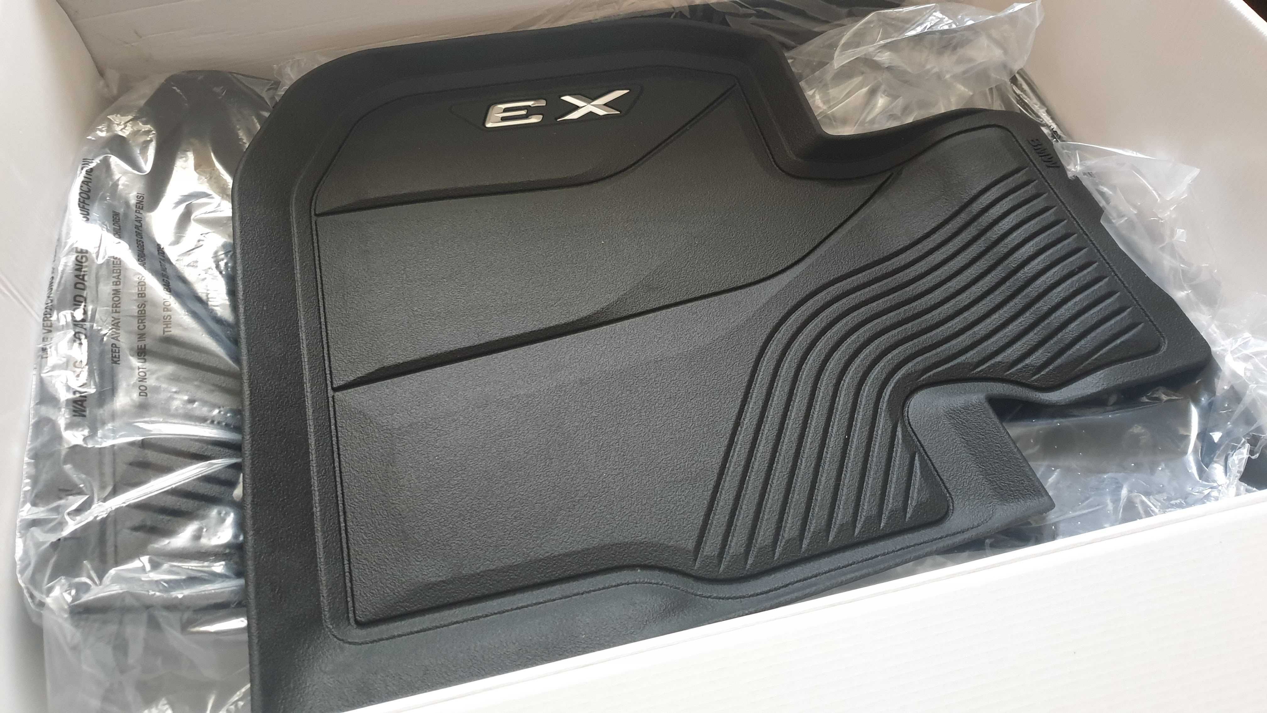 Оригінальні коврики X3 X1 G01 G45 G02 F48 U11 авто резинові