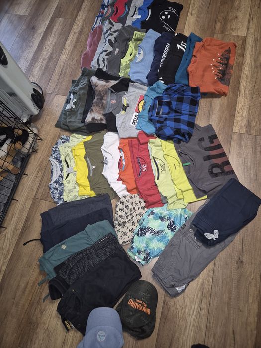 Paka chlopięca 122/128 h&m  i inne