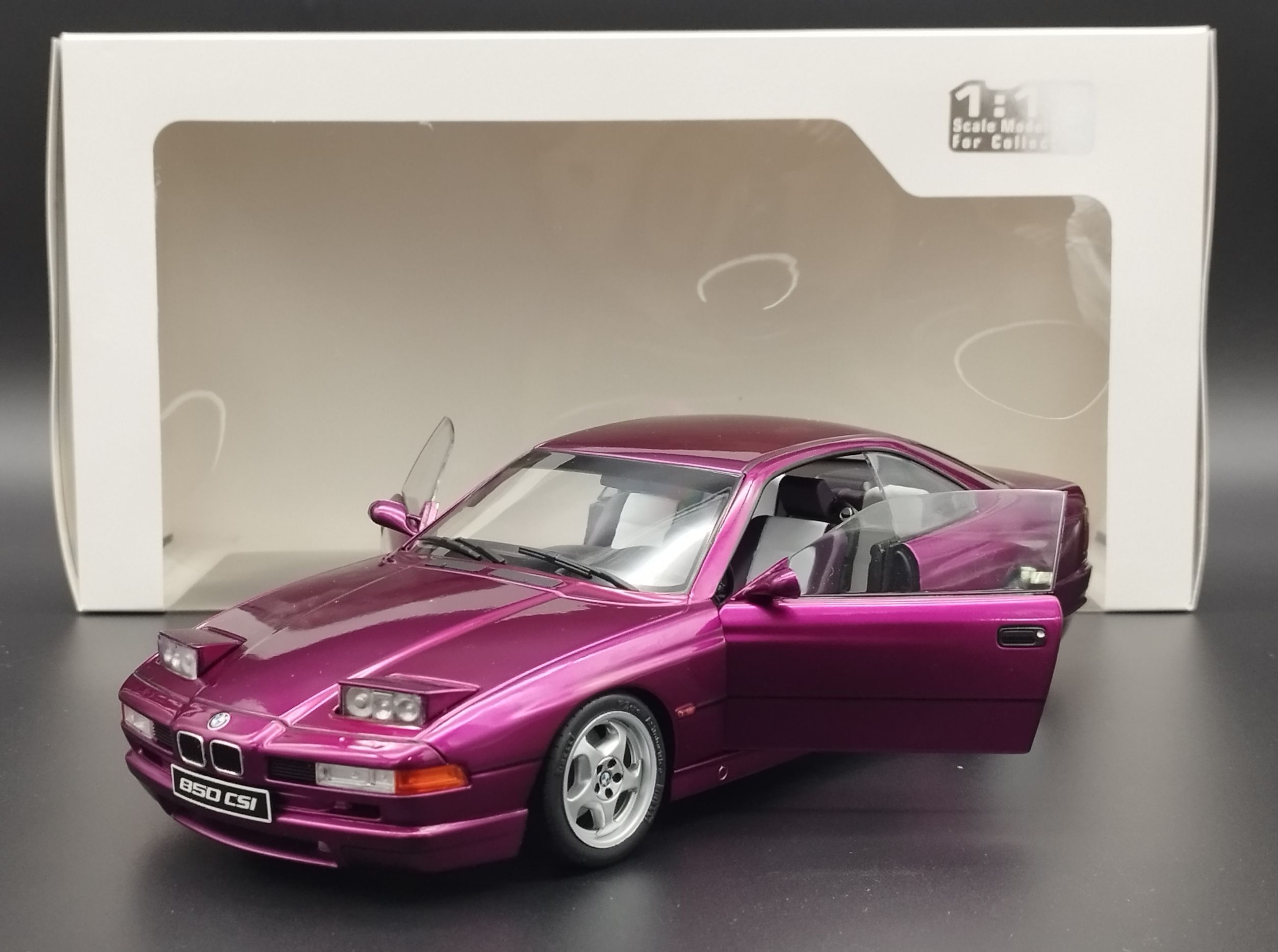 1:18 Solido BMW 850 (E31) CSi 1991 Daytona Violet
