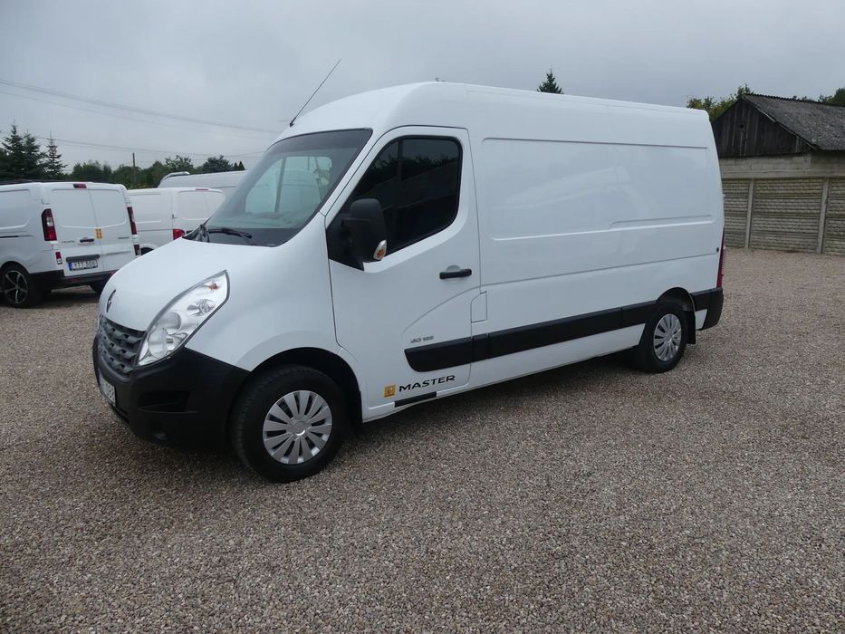 Renault Master  2.3 dci 125KM*L2H2*Średniak*3 osoby*Klima*Hak*Webasto*Serwisowany