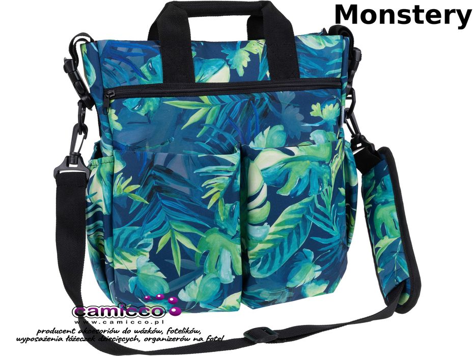 POJEMNA torba do WÓZKA NADIA torby wózków DUŻA dla mamy NOWOCZESNA