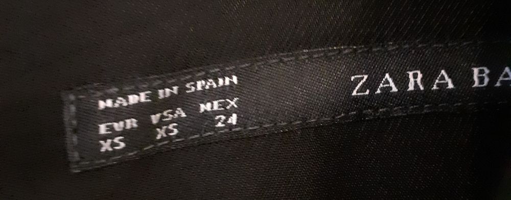 Vestido preto da zara