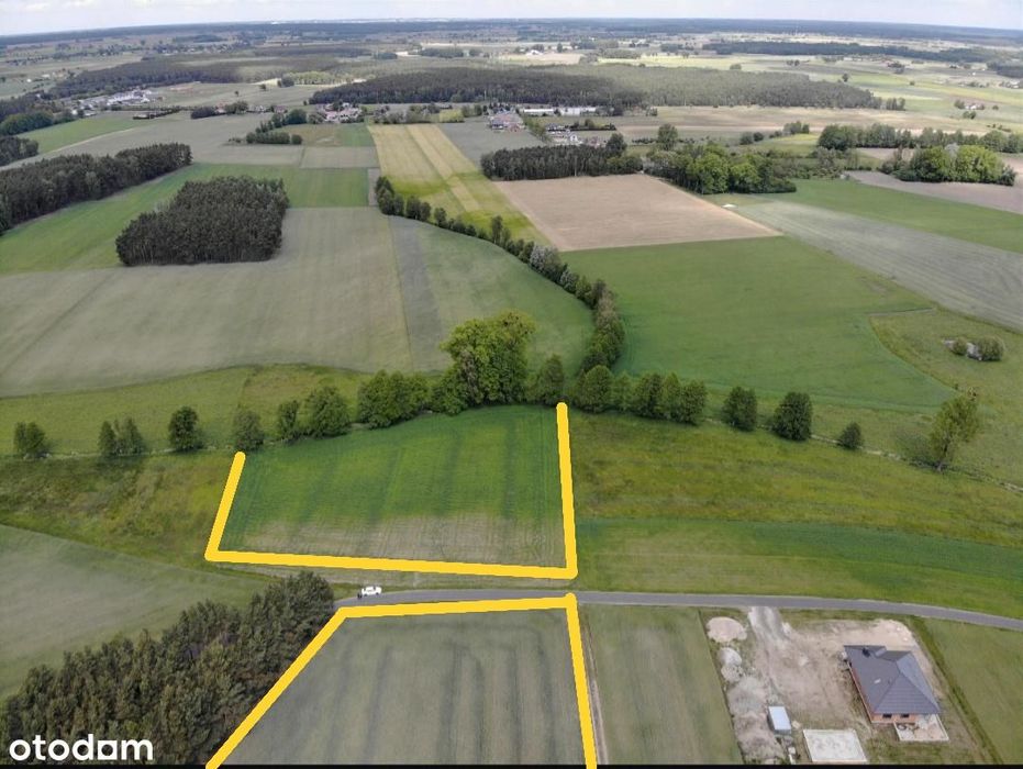 Działki budowlane w Dębinie – cisza, natura i szybki dojazd!