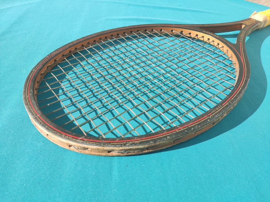 Raquete de ténis antiga Pro Kennex Boron "Golden Ace" Jose Luis Clerc