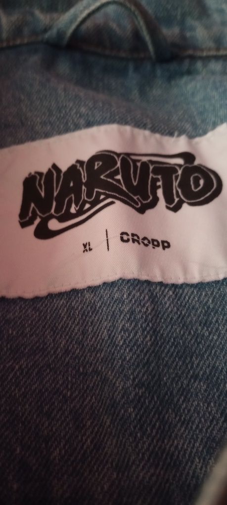 Kurtka Jeansowa Naruto XL