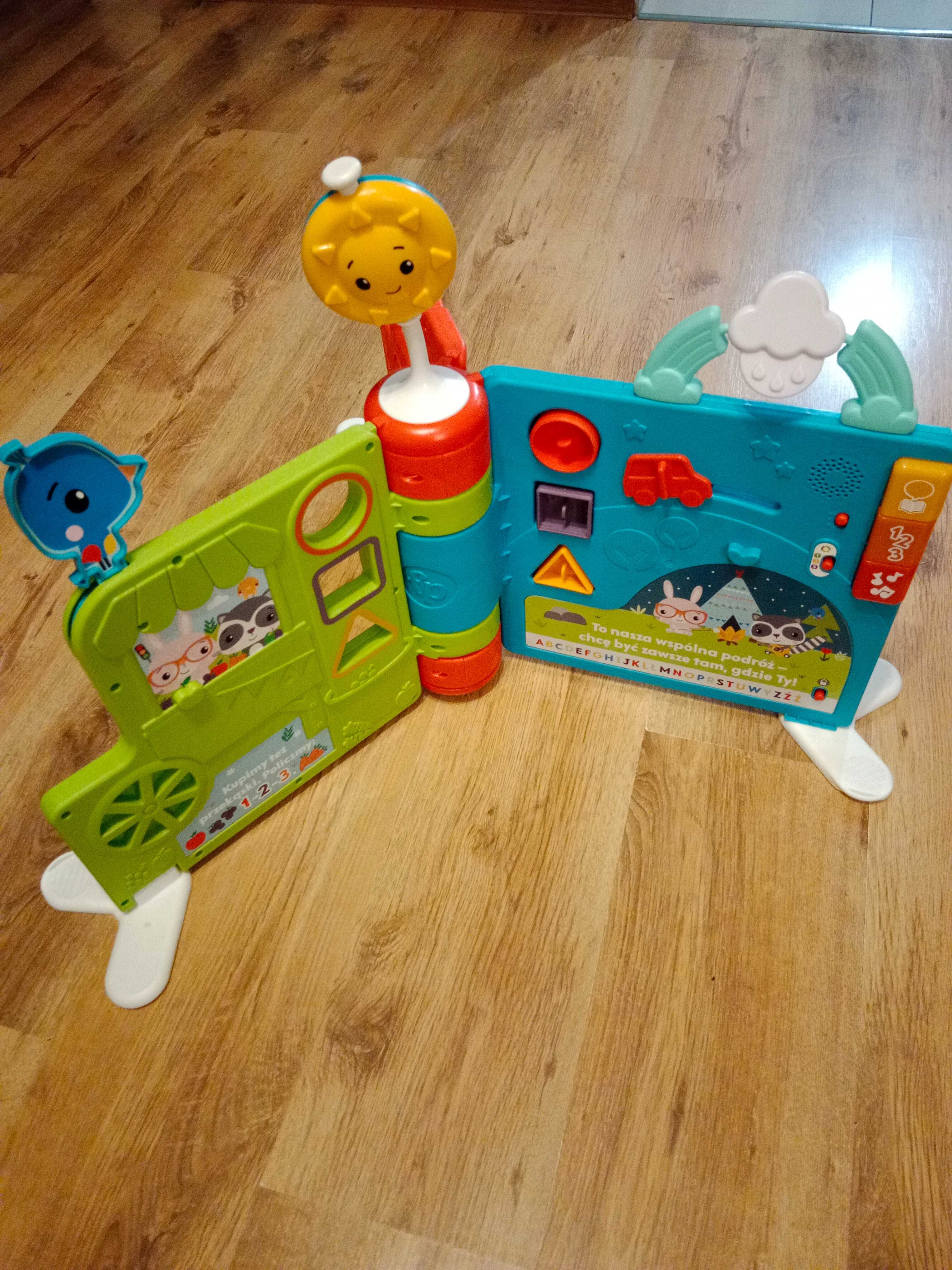 Edukacyjna Gigaksiążka FisherPrice stan idealny