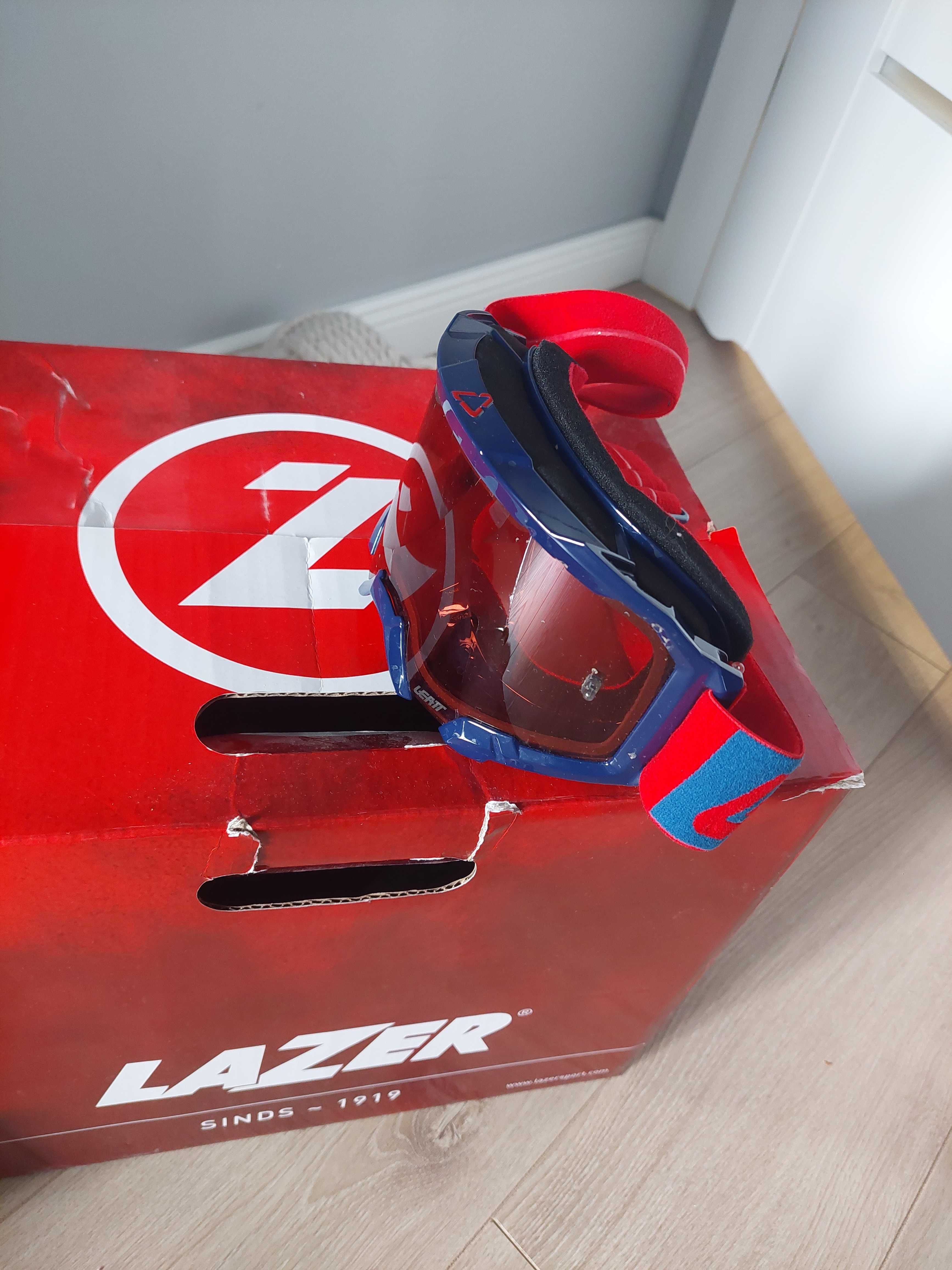 Kask Full Face Lazer M z goglami gratis