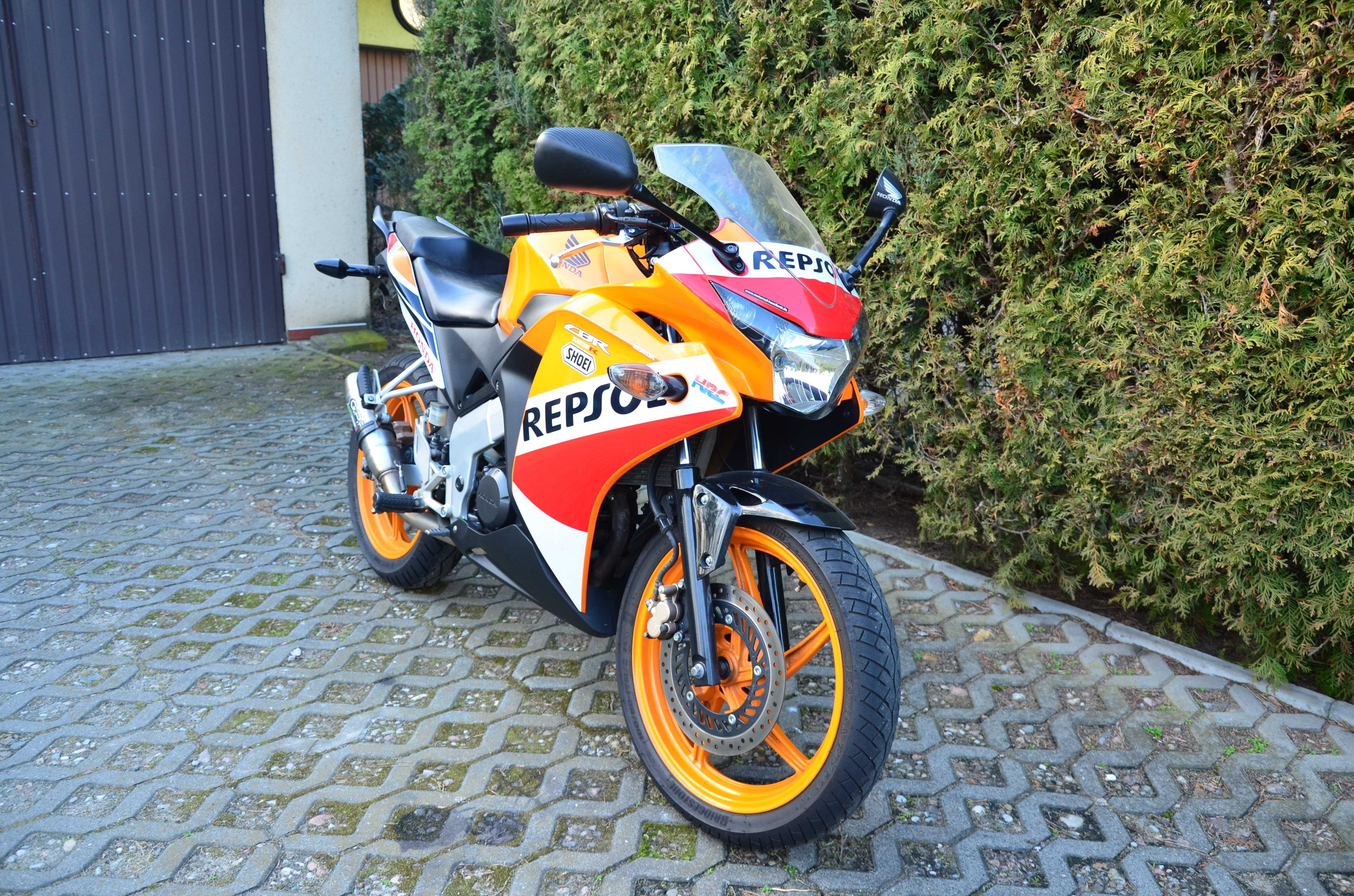 Honda CBR 125 Repsol z Niemiec