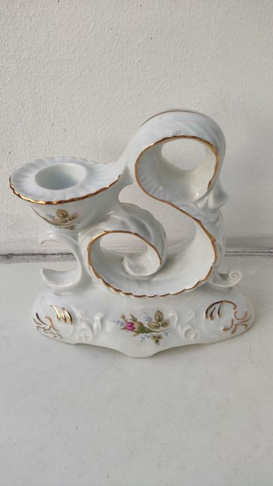 Świecznik porcelanowy - unikat