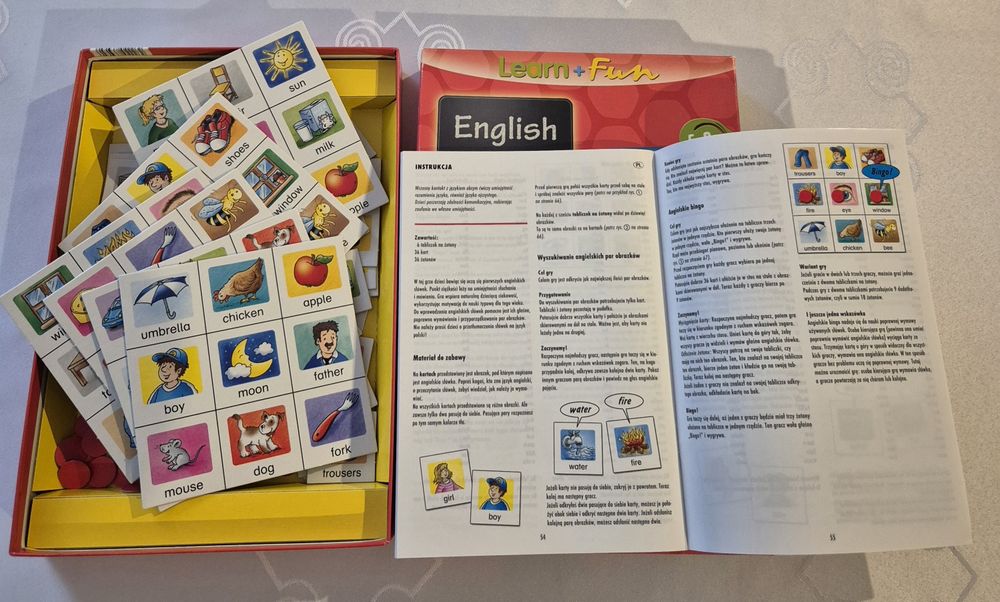 Gra edukacyjna English Learn + Fun
