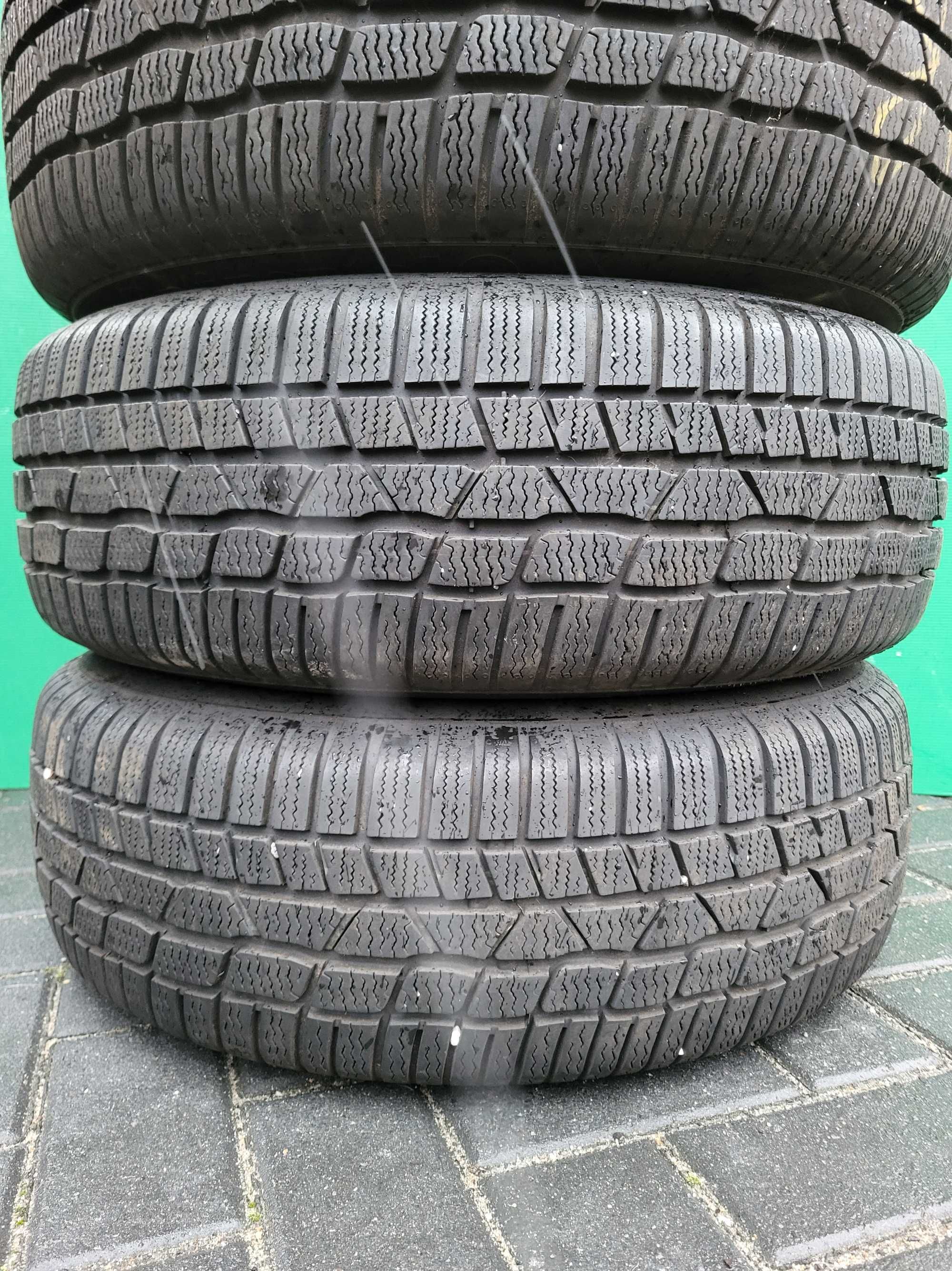 K228 Koła zimowe 16 Cali 5x112 Continental 215/60/16 8mm 22r VW Passat