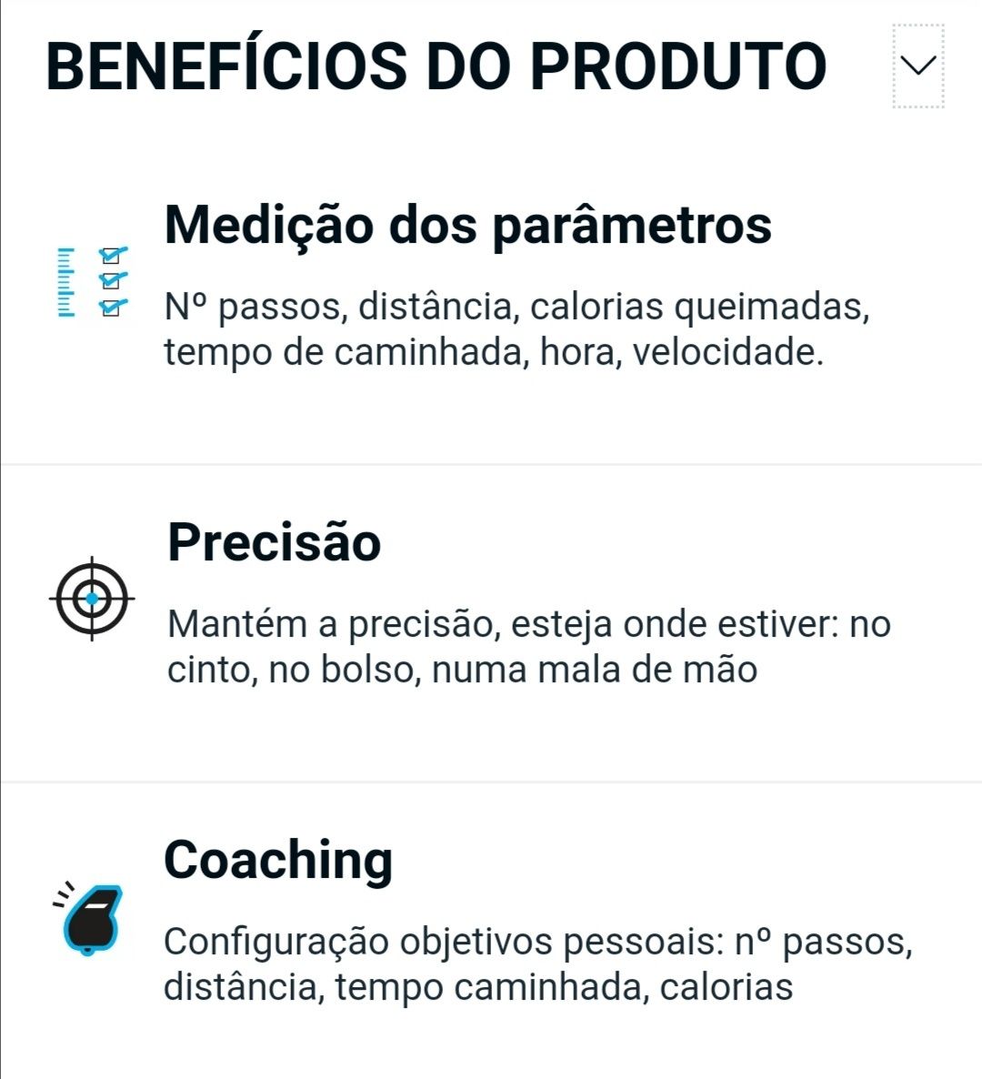 Podómetro acelerómetro ONWALK 900 NOVO