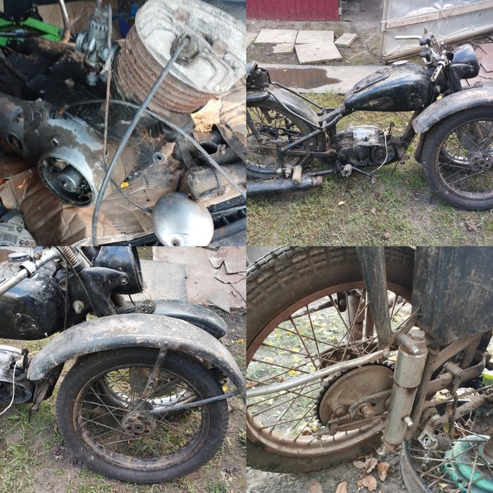 Робочий двигун мотоцикла Іж49