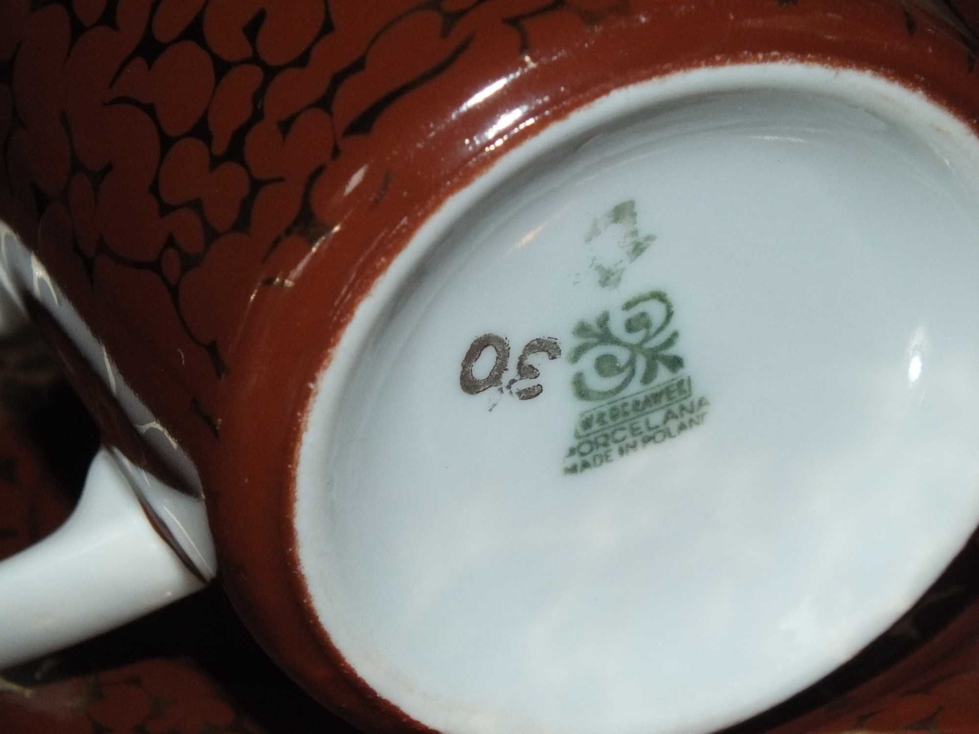 Serwis kawa herbata marmurek porcelana Włocławek NEW LOOK BW 111