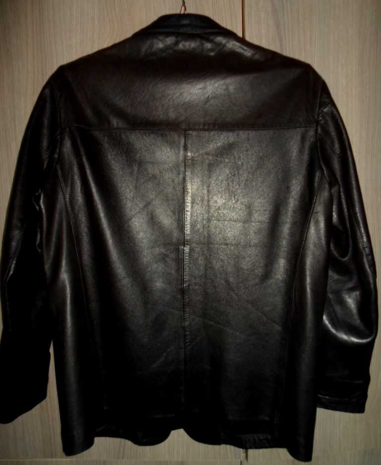 Куртка пиджак натуральная кожа  размер L