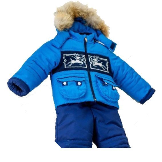 Зимова куртка комбінезон  5-6 р