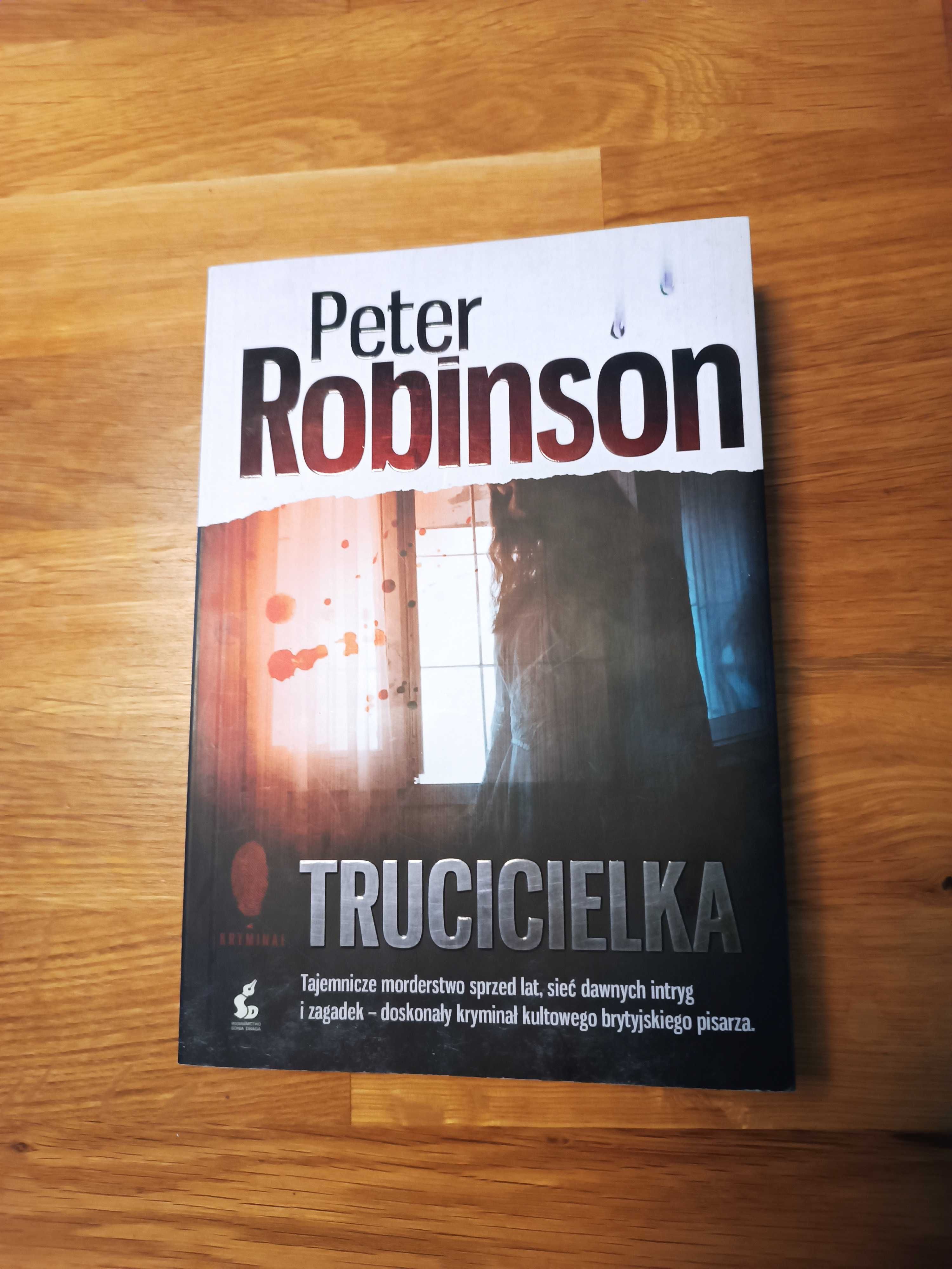 Trucicielka- książka Peter Robinson
