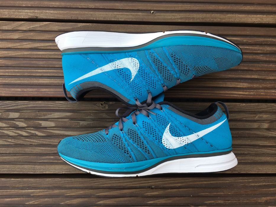 Nike Flyknit Trainer 2013 Neo Turquoise padded US 10.5 EUR 44.5