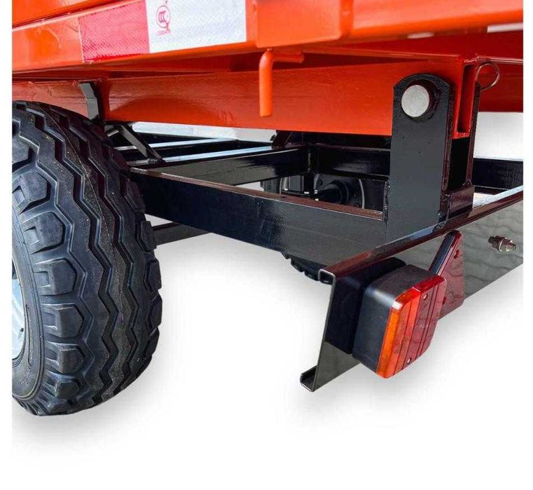 Przyczepa mega solidna , z kierem "Sansen 3T2W" , DMC 3500kg