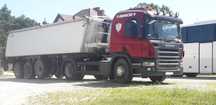 Scania P380 + naczepa wywrotka Fliegl  Salon PL