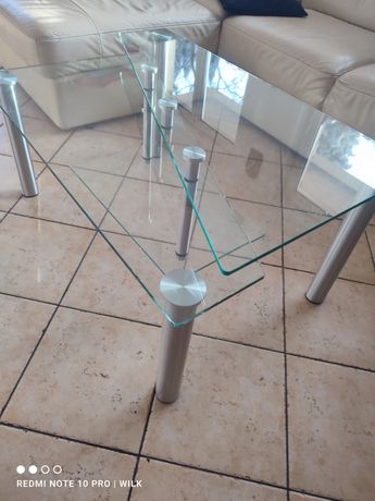 Stolik kawowy ze szkła