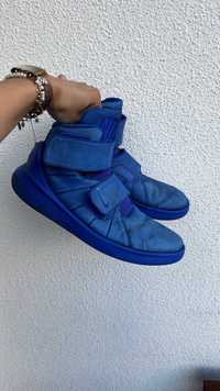 Nike Marxman Trainers niebieskie buty sportowe adidasy do koszykówki